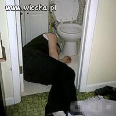 W kibelku po libacji 