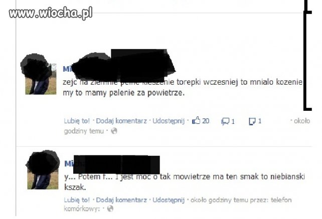 Ach ta świetna ortografia 22 latka w XXI wieku 