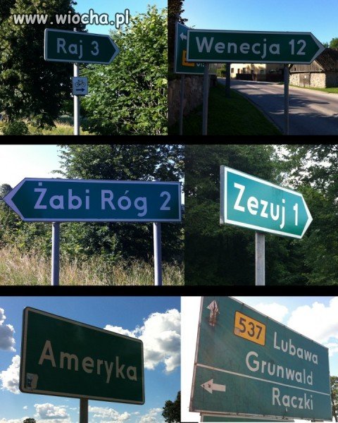 Śmieszne nazwy miejscowości