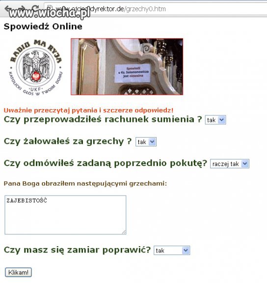 Spowiedź Online