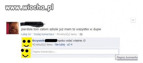 Uczeń 3 Gimnazjum ! 
