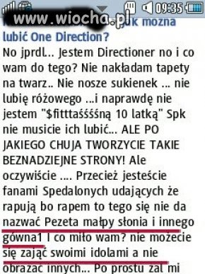 I one się dziwią