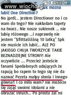 I one się dziwią
