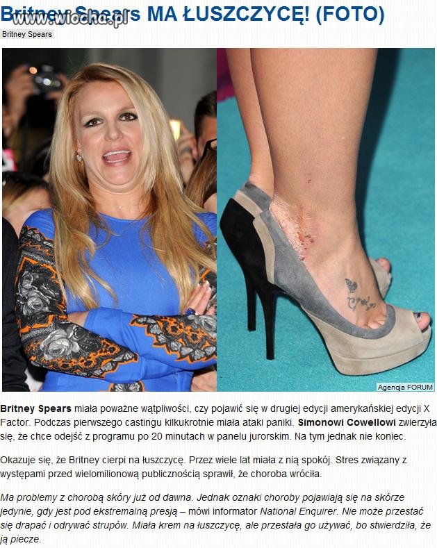 Britney będzie nosić polskie gumowce