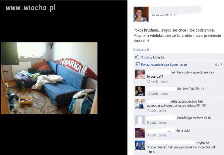 Mamuśka poszła po całości