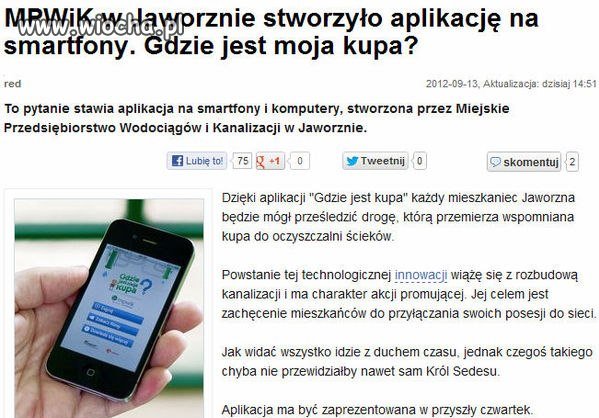 Ty już wiesz gdzie jest Twoja kupa?