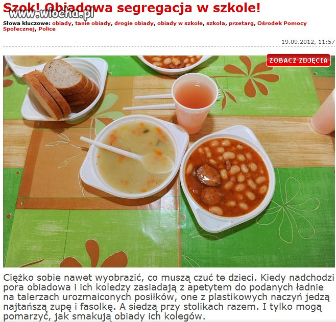 Różnica między posiłkami