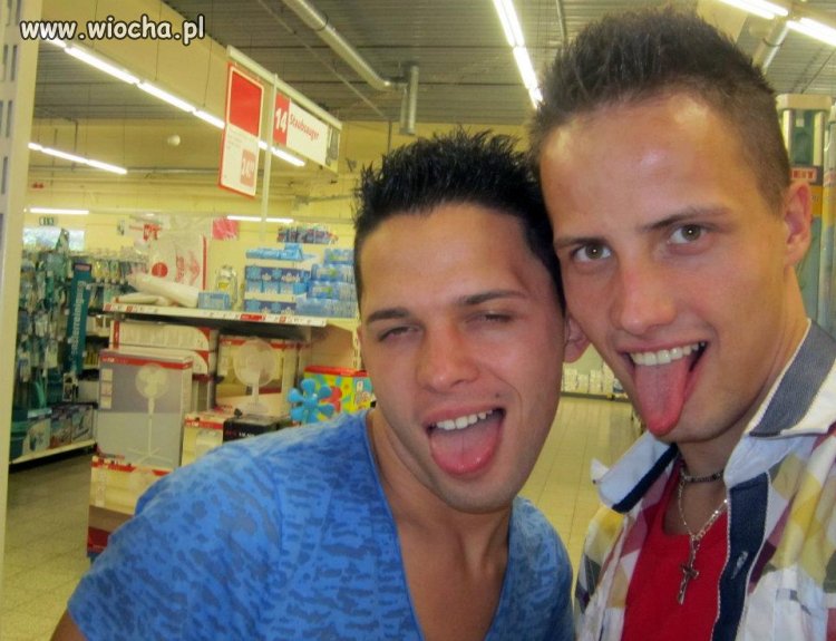 Lans w Niemieckim supermarkecie...
