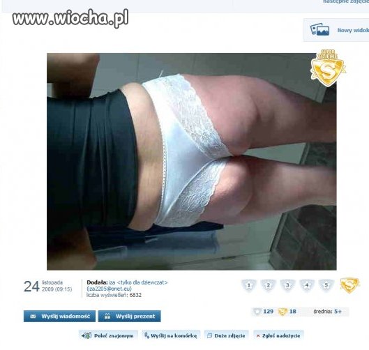 Nie ma brzydkich pup, tylko czasem wódki brak