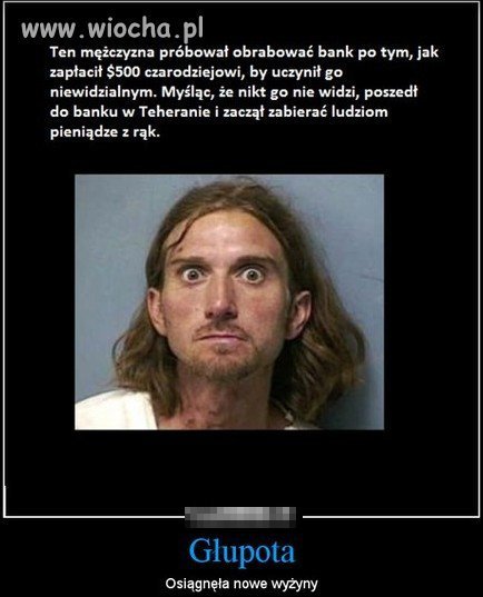 Co za głupota.