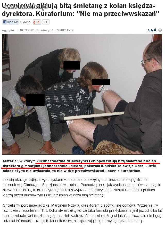 Otrzęsiny w KATOLICKIM Gimnazjum...