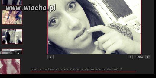 I ch*j nie będzie retuszu...