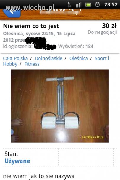 Nie wiem co to jest
