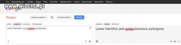 English - polski . 