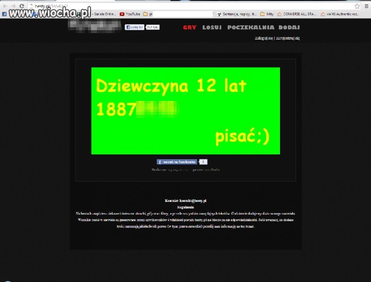 Bo teraz dwunastoletnie dziewczynki...