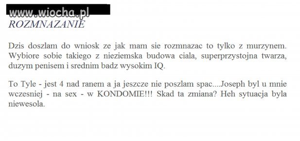 Mentalność niektórych Polek