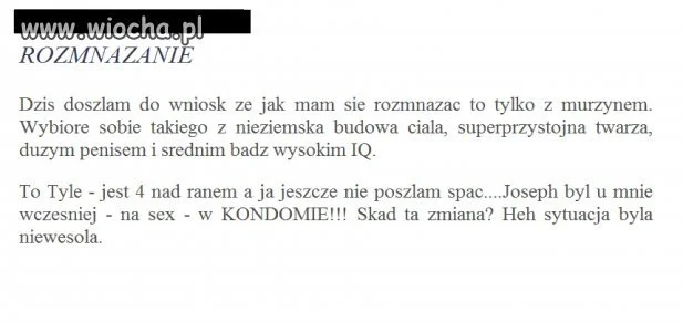 Mentalność niektórych Polek