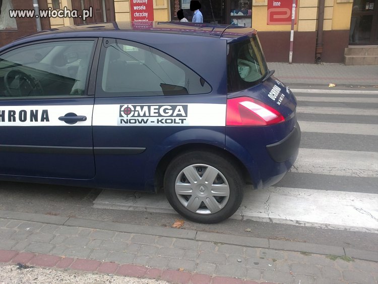Tak parkuje Dębicka ochrona 