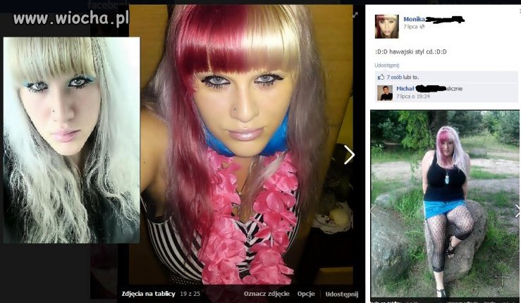 Tona makijażu i photoshop na zdjęciach.