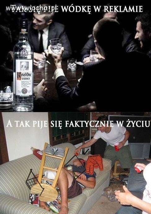 Picie wódeczki