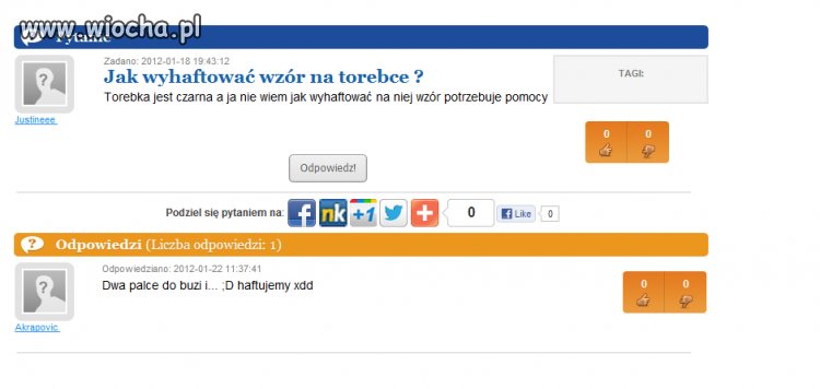 To się dowiedziała