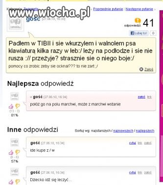 Padłem w TIBII...