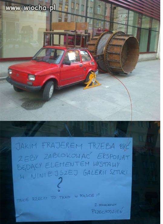 Inteligencja straży miejskiej mnie powala...