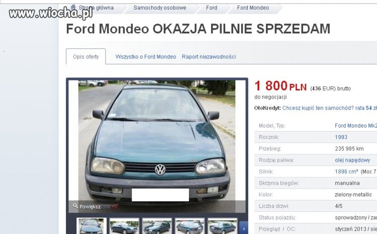 Piękna okazja