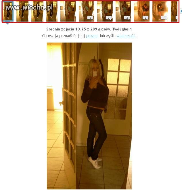 Hmm... chyba nie mogła się zdecydować na którym
