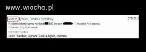 Nowy zawód - muraSZ
