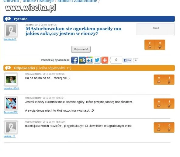 Masturbacja ogórkiem