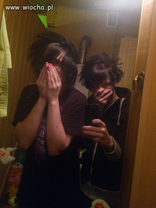 Emo scene czy jakoś tak...