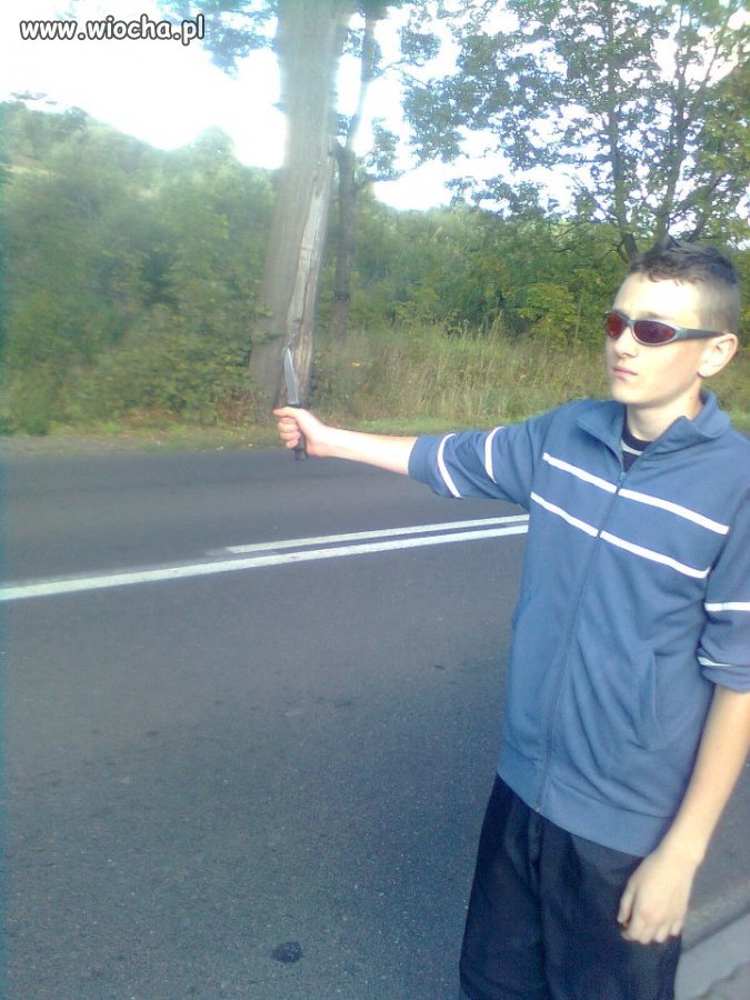 Takie tam, na stopa.