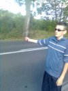 Takie tam, na stopa.