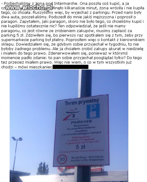 Parking Płatny w weekendy!