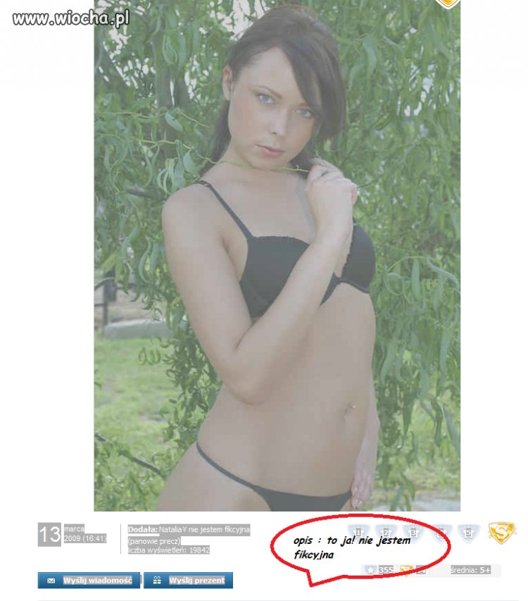 Nie jestem fikcyjną!