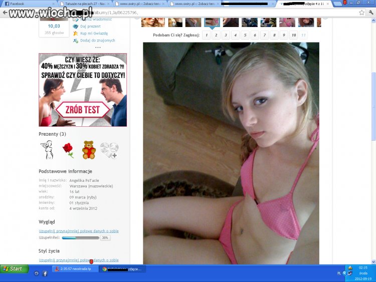 16 Lat! WTF??!
