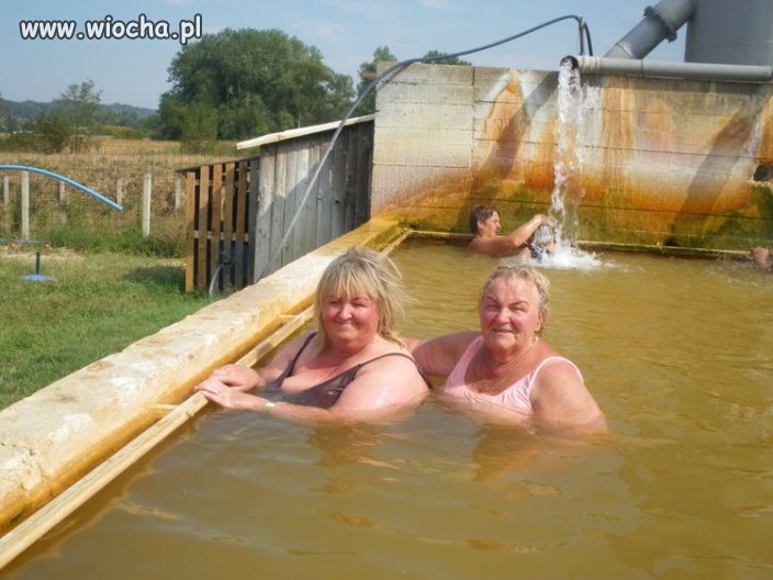 Nie ma to jak kąpanie się w deszczówce