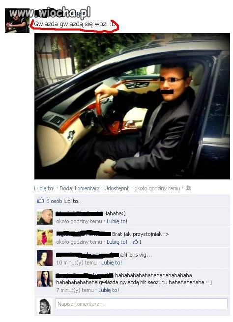 Lans na cudzą furę