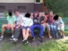 Lans na ławce.