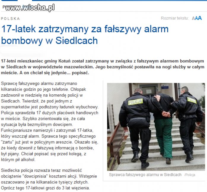 I co kretynie? cwany byłeś z za słuchawki telefonu