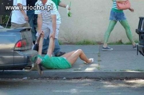 Pijana dziewczyna...