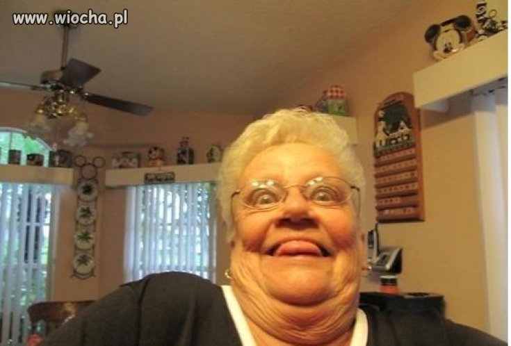 Babcia na Skajpaju 