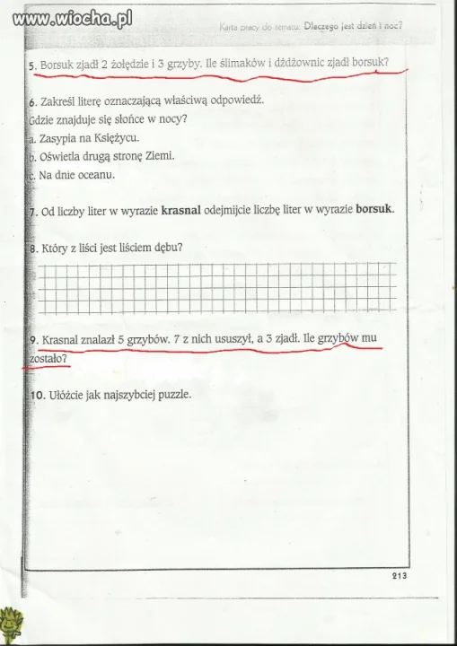 2 klasa podstawówki