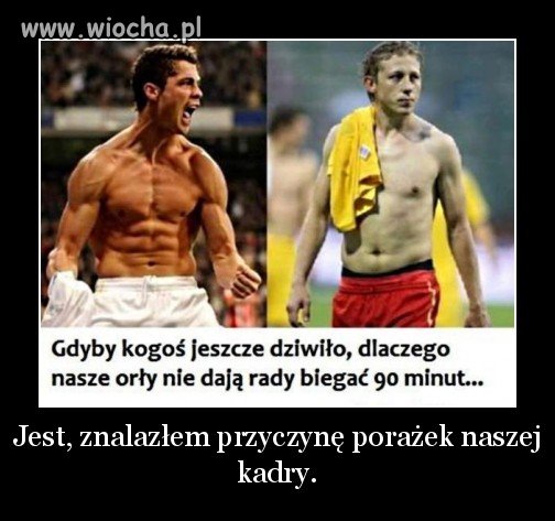 Więc nie liczcie na to, że...