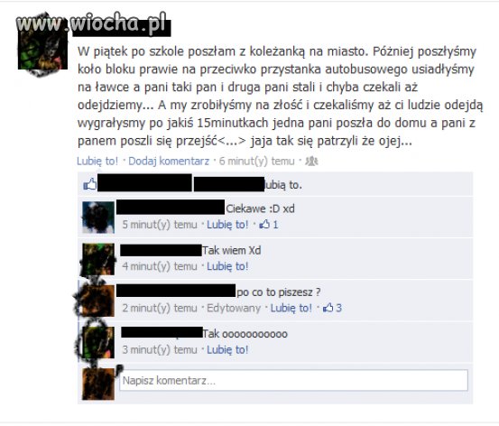 Nie ma to jak uzekająca historia nastolatki