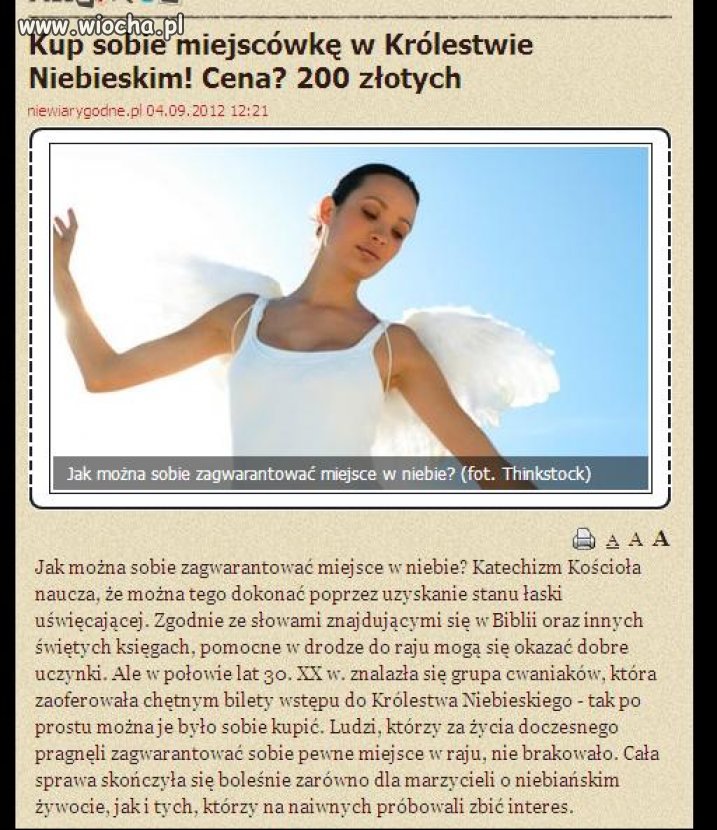 Do nieba za 200zł ...