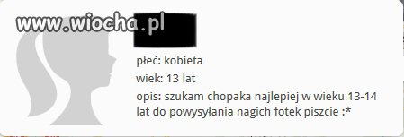 13-latka dziś wieczorem