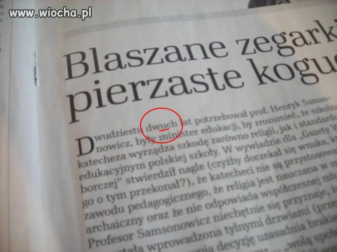 Gazeta "WPROST" 