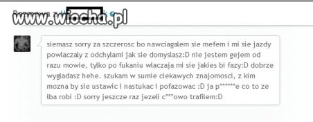 Nie jestem gejem...